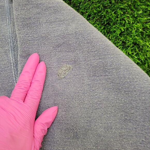 Vintage Michigan Wolverines Sweatshirt Large 25x28 Blue - Picture 5 of 12